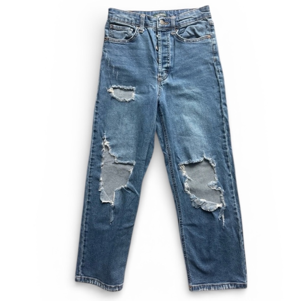 Wild Fable Distressed 5 Button Fly Denim Jeans